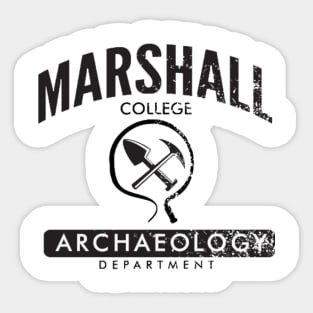 Marshell College Sticker